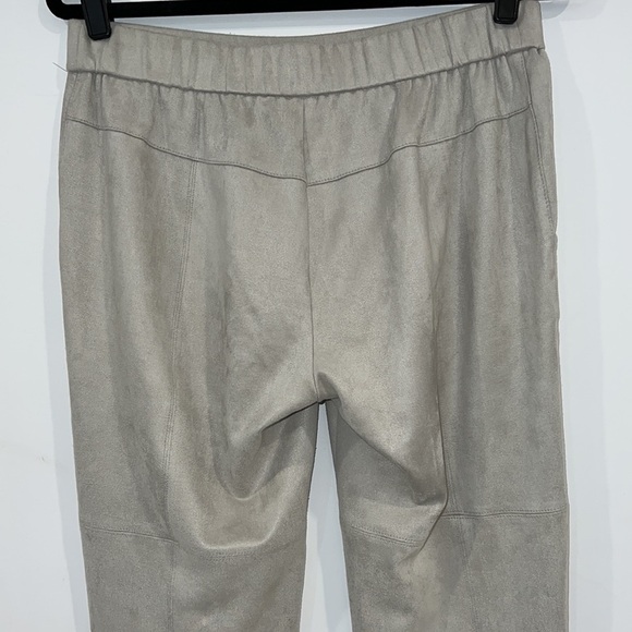 MARCCAIN Additions Sand Pull On Stretchy Faux Suede Leggings Pants size 10 - Picture 8 of 15